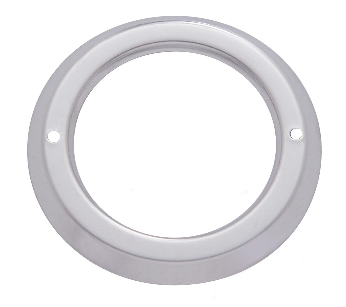 United Pacific (10) Round Stainless Steel Bezels/Covers 2" LED Side Marker Clearance Lights